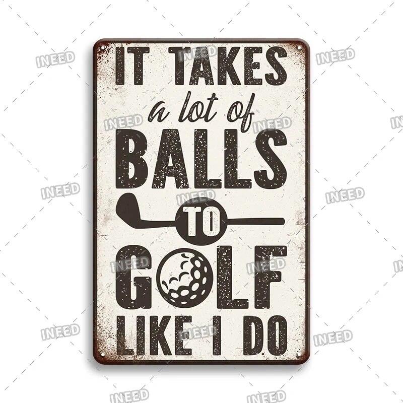 Funny Sentence Tin Sign Decorative Vintage Shabby Metal Sign Decor Metal Plate for Garage Man Cave Bar Pub Home Wall Decor