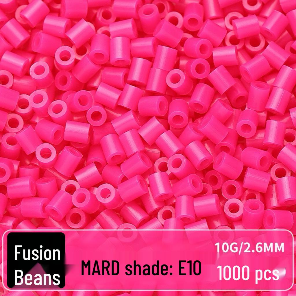 Confezione di Ricarica Perline Termofusibili da 264 Colori - 1000 Perline, 2,6 MM, Materiali per Puzzle 3D Fai da Te