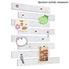 8Pcs Felt Pin Board Bar Strips Self-Adhesive Lightweight Bulletin Board Strips For Memo Schedule Photo Display Wall Decoration