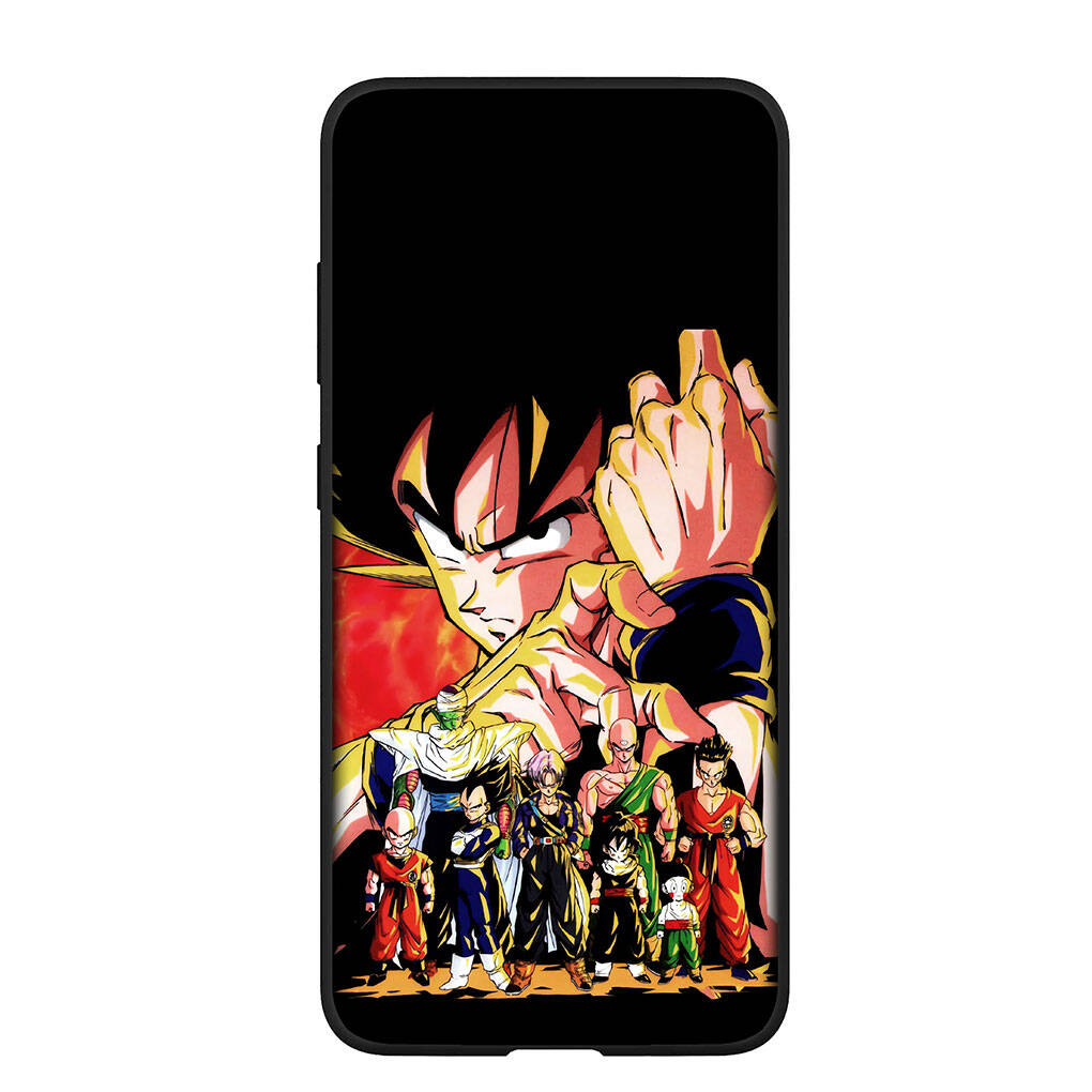 Phone Case for iPhone 17 15 16 Plus X XR Redmi Note 14 12 11 13 Pro Max Huawei P30 P20 Lite OPPO A60 A40 A80 A18 A16 A54 Dragon Ball Super Goku Cover
