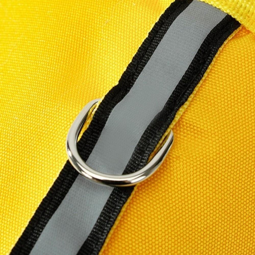 Chaleco Salvavidas Ajustable para Perro Forma de Abeja/Dinosaurio de Dibujos Animados Traje de Baño para Perro Asa de Seguridad Alta Flotabilidad Ropa para Surf de Perro