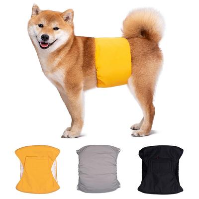 Faixas para barriga de cachorro Fraldas para cachorro macho Faixa para barriga lavável para cães machos Envoltórios confortáveis e reutilizáveis para barriga de cachorro macho para cachorro filhote de estimação