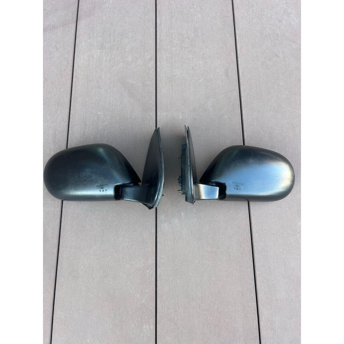 Honda Today side mirror rearview mirror left and right set HONDA door mirror left and right set manual folding type JA4 JA5 base material