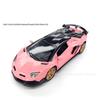 1:32 Alloy Lamborghini Sports Car - 15cm Pull-Back Toy with Openable Doors for Collection and Display