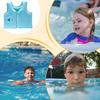 Children's Swim Vest - Swim School Approved, Anti-Jamming, Confidence Booster for Toddlers, Blue Safety Float Aid
