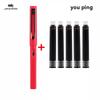 New Jinhao Transparent Colour Business Office Fountain Pen   Student School Stationery Supplies