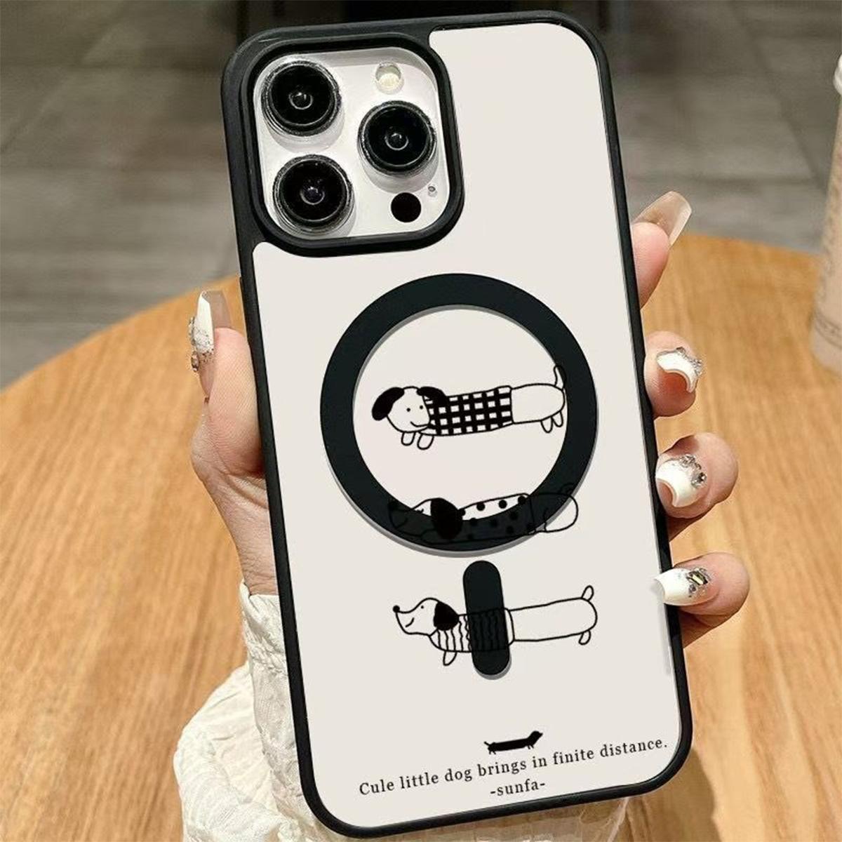 

Formagsafe Protective Case for Apple Magnetic Phone Case, High-end Transparent Magnetic Phone Case, Cute For iPhone 17PROMAX