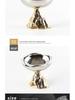 Elegant Stainless Steel Fruit Bowl - Creative Home Dining and Coffee Table Decoration Tray