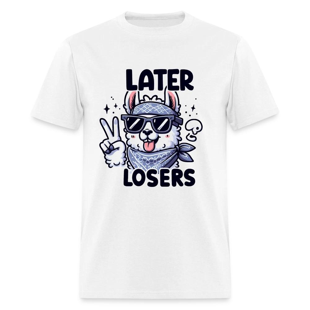 Llama says Later Losers T-Shirt M