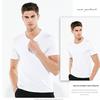 Men's Quick-Dry Ice Silk Mesh T-shirt: Breathable, Waterproof, Stain-Resistant Short Sleeve for Sports and Casual Wear.