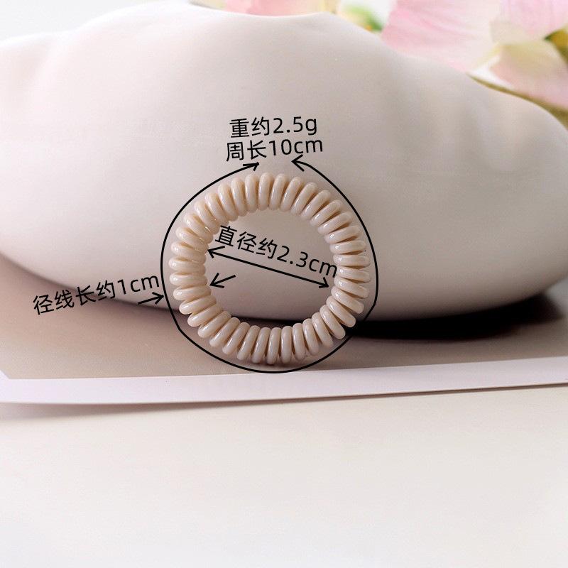 New Color Phone Cable Headband Simple Waterproof Hair Band Girl Versatile Hair Rope Adult Phone Band Rubber Band Hair Accessories
