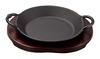 Tonami Shoten Steak Plate Black 31X24XH5cm Gourmet Pan 24 106-4
