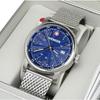 Open Box WENGER Urban Classic 01.1041.107 Blau Silber Herrenuhr