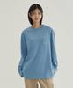 Basic Pocket Long Sleeve Dusty Blue