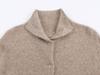 Autumn/Winter Women's French Street Style High Neck Knit Cardigan - Versatile Outerwear