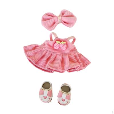 Ensemble de vêtements pour poupées, costume et accessoires 17 cm Cadeaux enfants