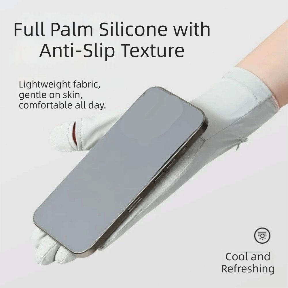 Thin Ice Silk Riding Gloves Sun Protection Summer Driving Mittens Women Sunscreen Gloves  Riding