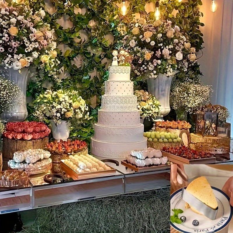 Stainless Steel Cake Divider, Integrated Cake Cutting Spatula, Non-Slip Cake Slicer, Household Pizza And Layer Cake Dividing Tool