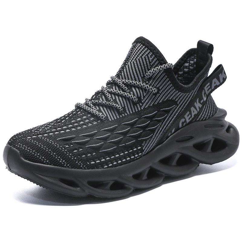 Spring-Summer Men's Plus Size Shock-Absorbing Running Shoes - Super Light and Casual