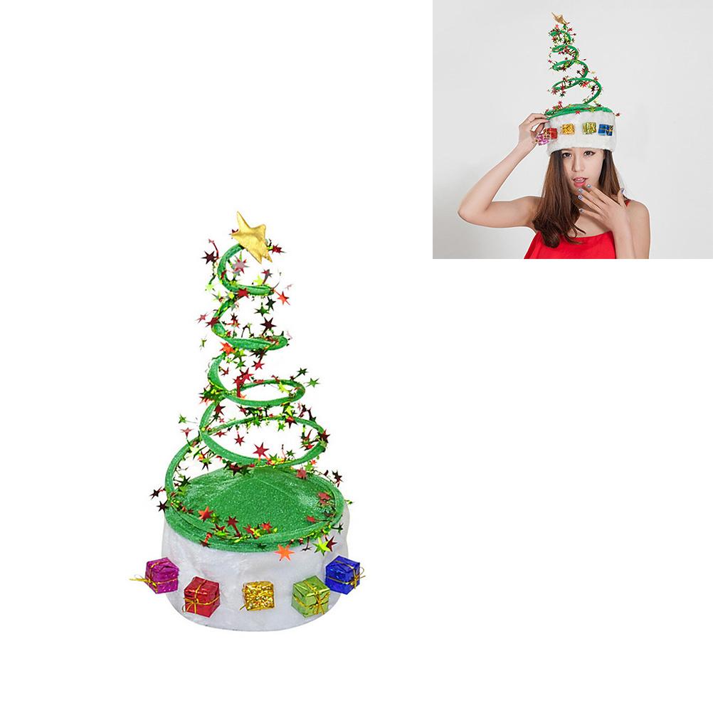 

2pcs Christmas Hat Decor Creative Sequin Party Accessory For Men Women Holiday Costume Photo Prop Stage Performance Ball other