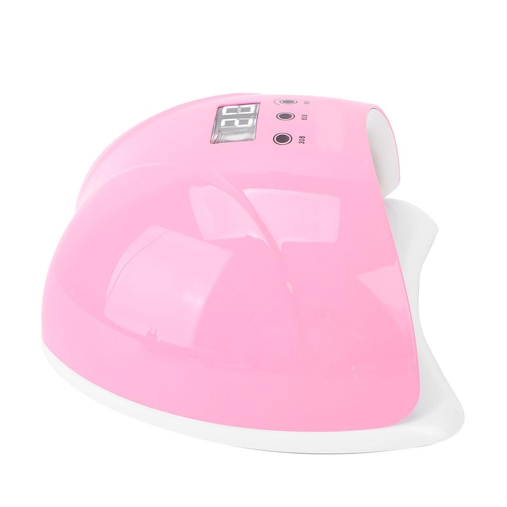 Fast Professional Nail Dryer LED Lamp Nail Phototherapy Gel Polish Curing 48W 100‑240VPink US Plug