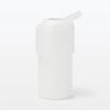 MUJI Portable Cooler Holder for PET Keeps Drinks MDP81A4S Bottles, Chilled, White, 500-650 mL,