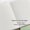 A5/B5 Soft Leather Study Notebook, Lined Pages, Business Meeting Record Book, Notepad, Student Diary, 98 Sheets, 196 Pages