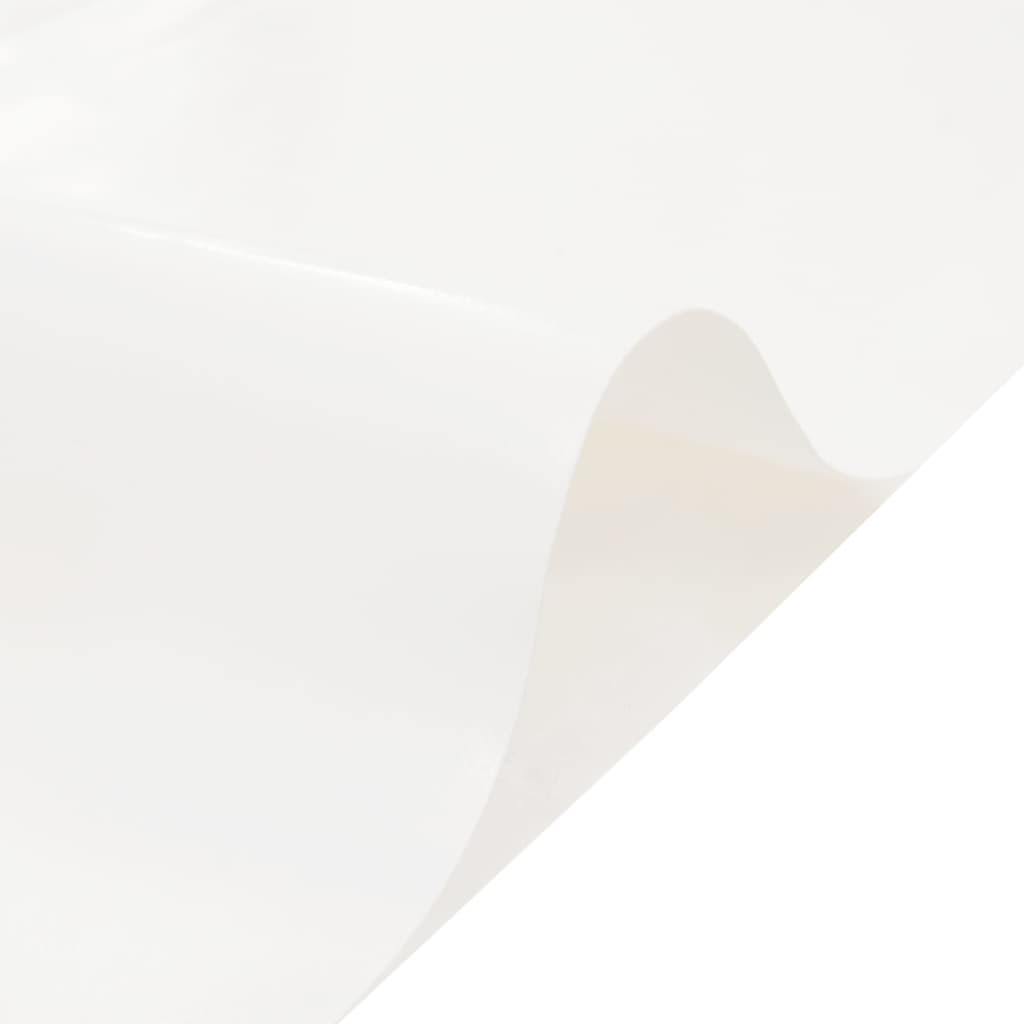 Vidaxl Plandeka, Biała, 1,5X6 M, 600 G/M²