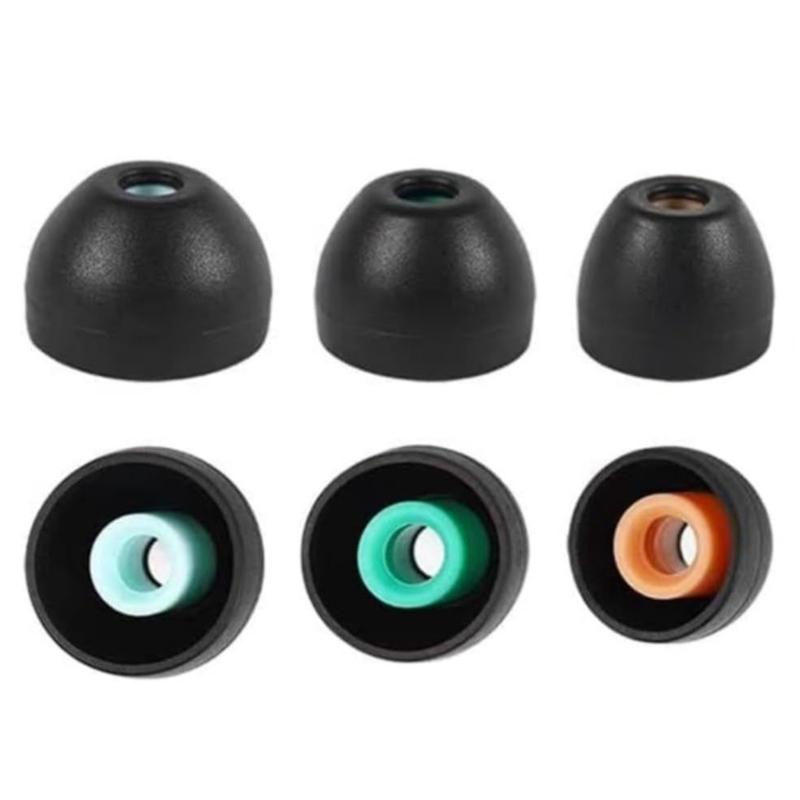

3Pairs Reusable Soft Silicone Ear Tips Earplug Enhances Sound Quality for LinkBudsS/WFC500/WFC700N Earbuds Eartips 1