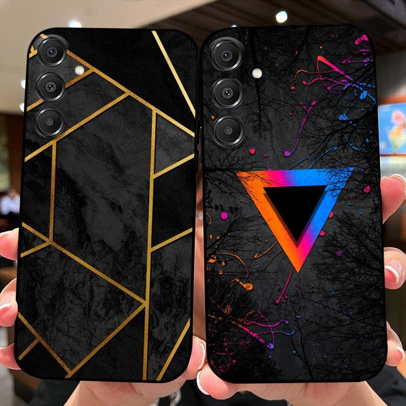 For Samsung A16 Case A16 4G 5G Color Printing Shockproof Silicone TPU Phone Cover For Galaxy A15 Cute Astronaut Bumper Capa