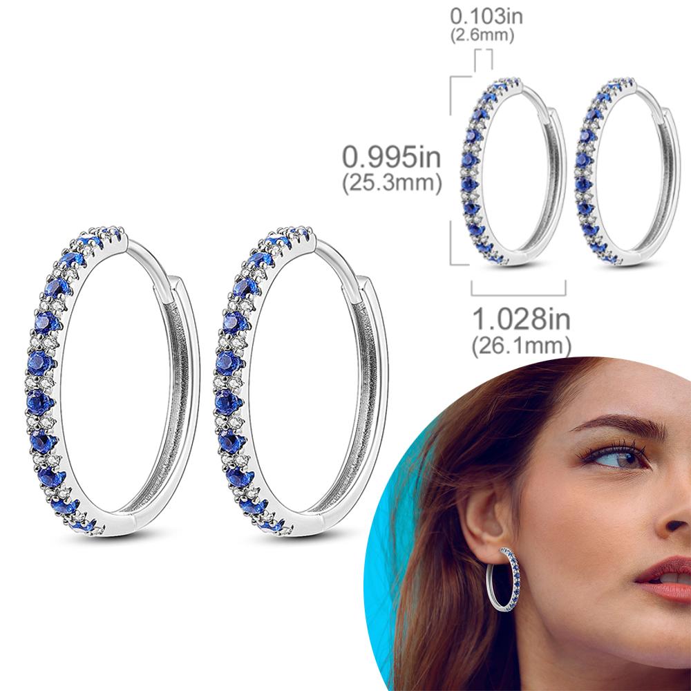 Silverfärgad U-formad dubbelbåge örhängen Cz Cubic Zircon Sparkling Pave Stud örhängen för kvinnor Mode smycken present