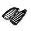 Front Pair For BMW Kidney Grille F32 F33 F36 F82 F83 2014-2020 Color:Glossy Black