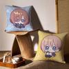 M-Miku Nakano Pillow Case Sofa And Living Room Decorative Cushion Covers Dust-proof And Mite-proof Invisible Zipper
