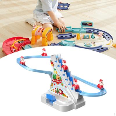 Noel Baba Tırmanma Pisti Merdiveni Erken Eğitim İç Mekan Komik Oyun Seti Çocuklar İçin İnteraktif Oyuncak