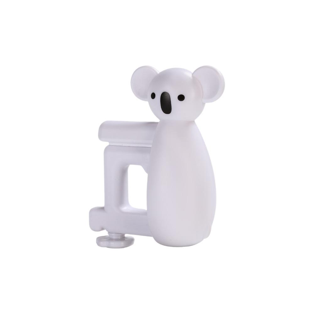 

Portable Desk Side Hanging Bag Hook Multifunctional Adjustable Table Backpack Hook Durable Cartoon Animal Handbag Hook Holder белый
