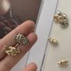 Yisen ESSTUDIO Retro Gold & Silver Irregular Women's Coat Buttons