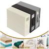 Set of 2 Large Capacity Bedding Storage Cubes Closet Organizers for Sheets Duvets and Blanket Holder with Clear Window