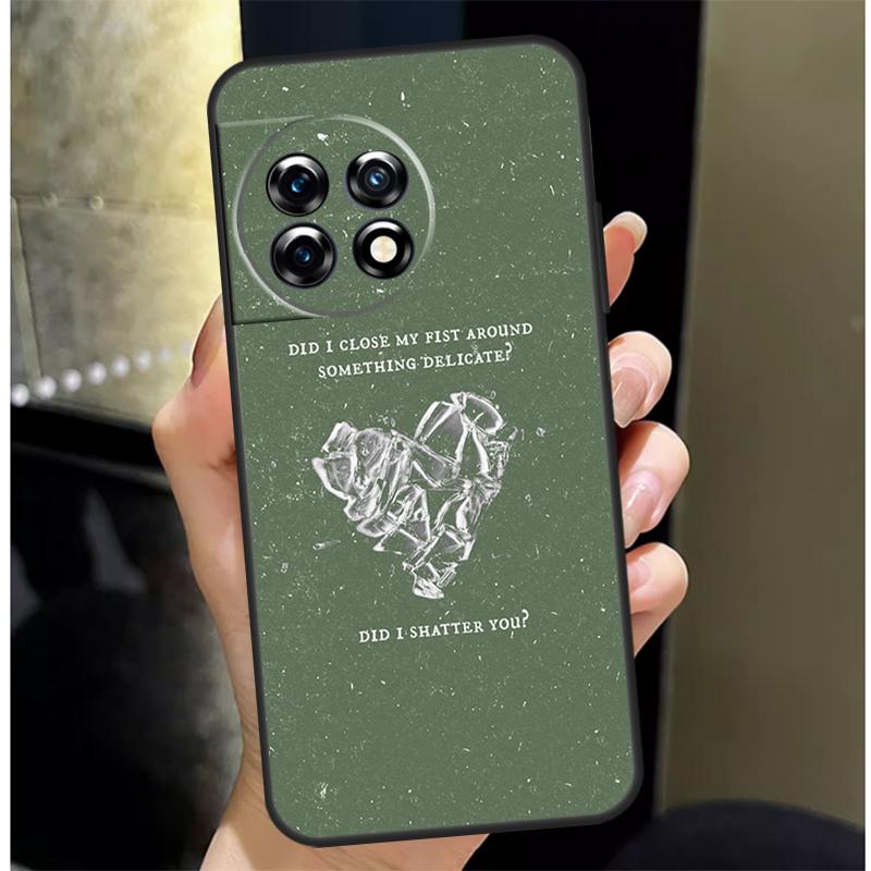 All Too Well Lyrics Cover For OnePlus 13 13R 12 12R 11 10 Pro 8T 10T OnePlus Nord 4 CE 2 3 Lite N10 N20 N30 Case