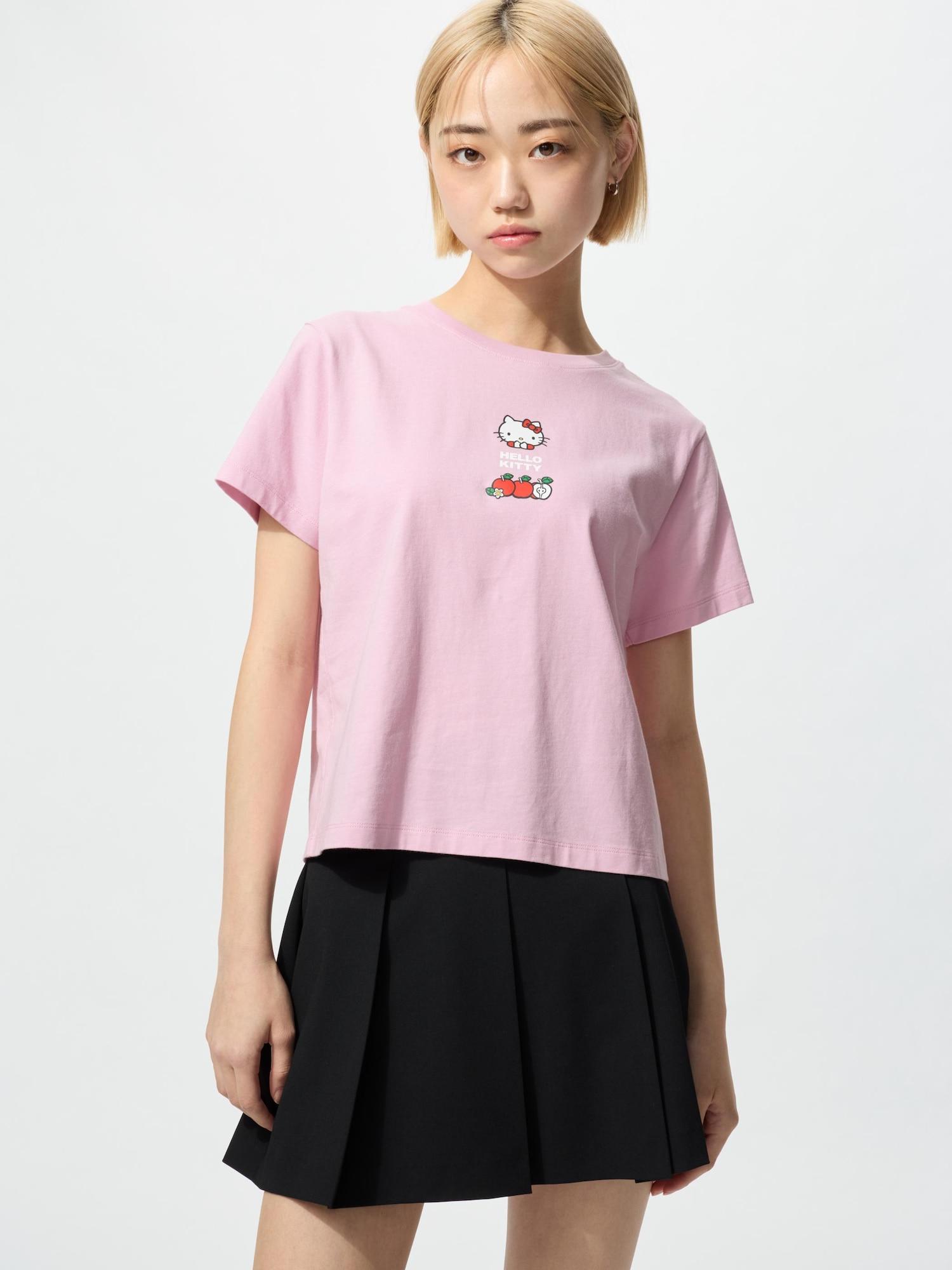 

Uniqlo Футболка с коротким рукавом SanrIo CharacTers UT GraphIc I 11 PINK/WOMEN XL