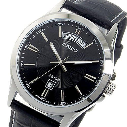 Casio MTP-1381L-1A Quartz Men's Watch, Black [Parallel Import]