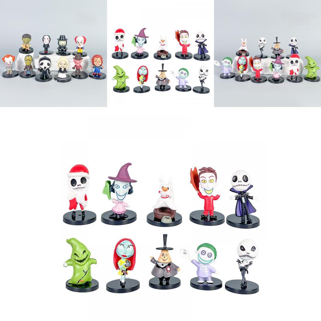 Childs Play Chucky Pvc Figurine With Assembly For Halloween Decor And Collectors