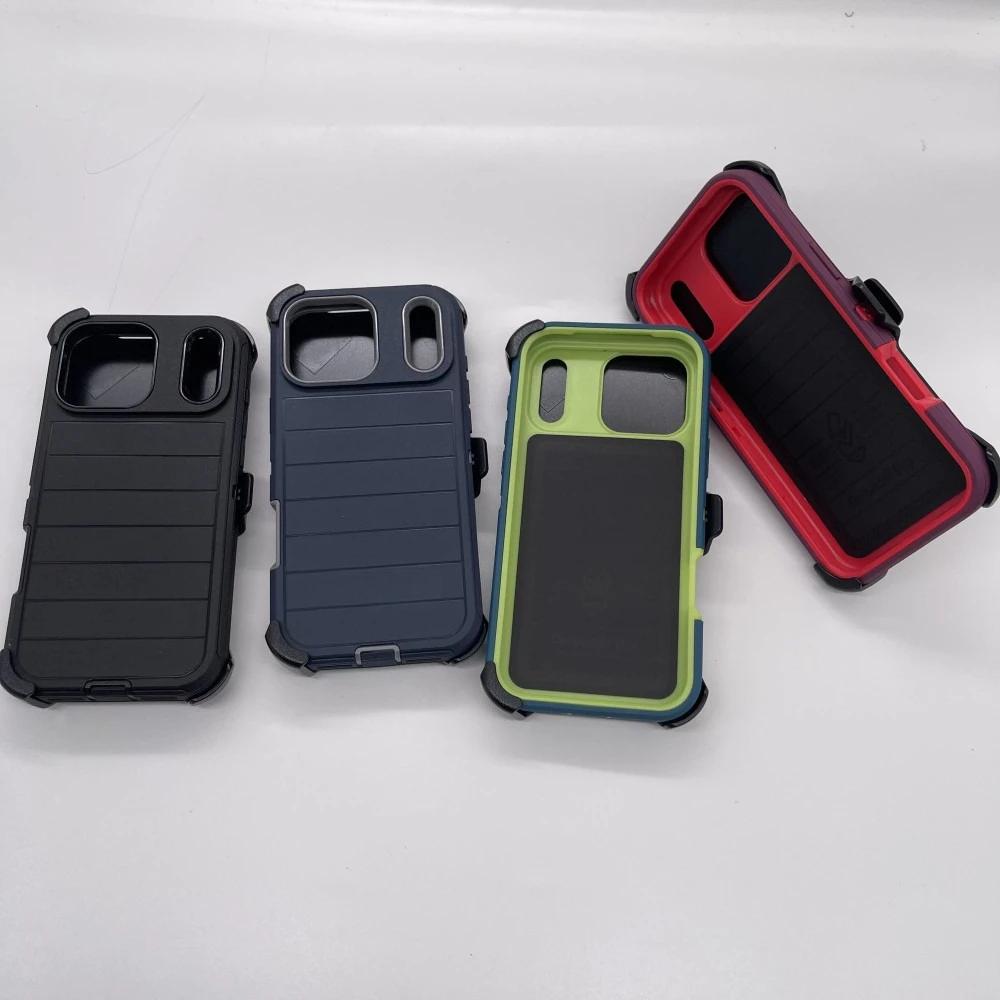 Defender Pro Series Hülle für iPhone 17 Pro Max Air 16 15 14 13 Offiziell Original Ott BOX Kameraschutz Sturzsichere Hülle Clip