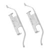 2Pcs Rear Anti Spring Brake Pads Clip 34211157046 Brake Pad Anti Rattle Spring Clip for 3 Series 5 Series 7 Series Z3 Z4 M3 M5