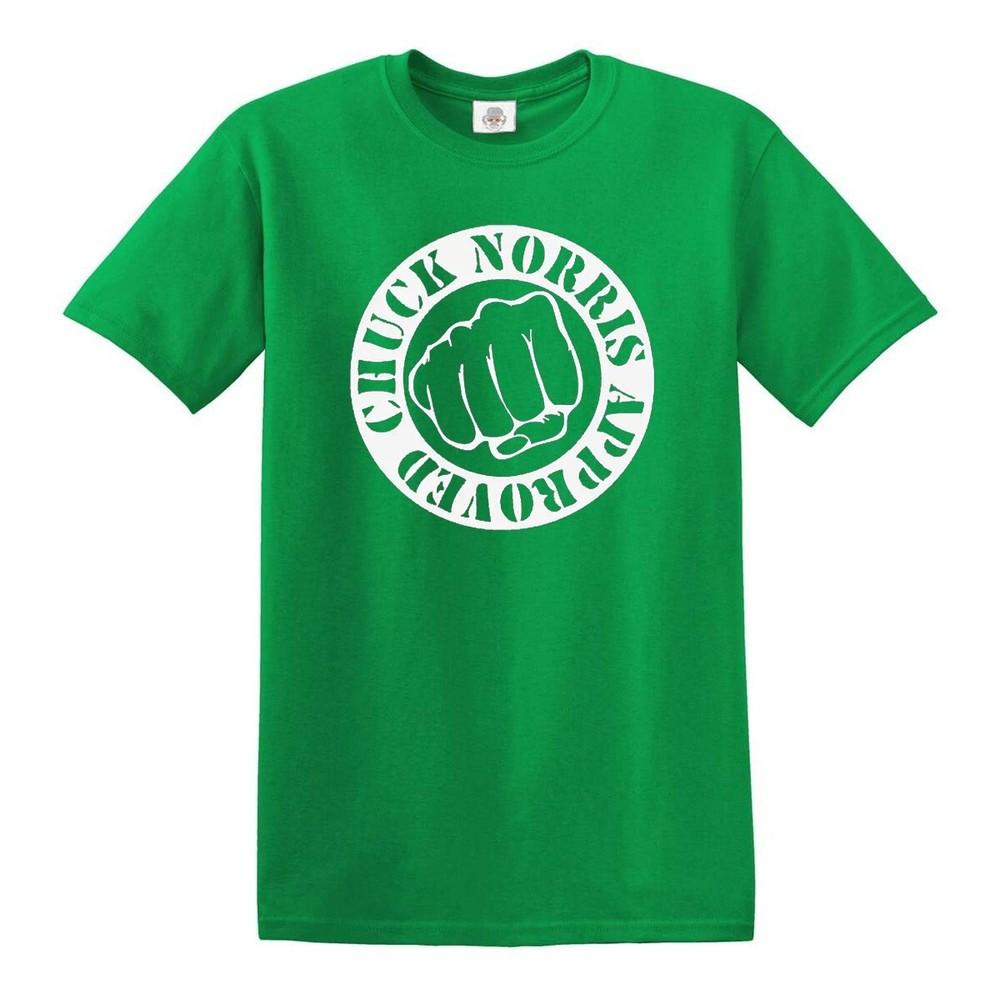 Chuck Norris Approved Tshirt Unisex Funny Martial Arts Mma Retro Design Tee Top