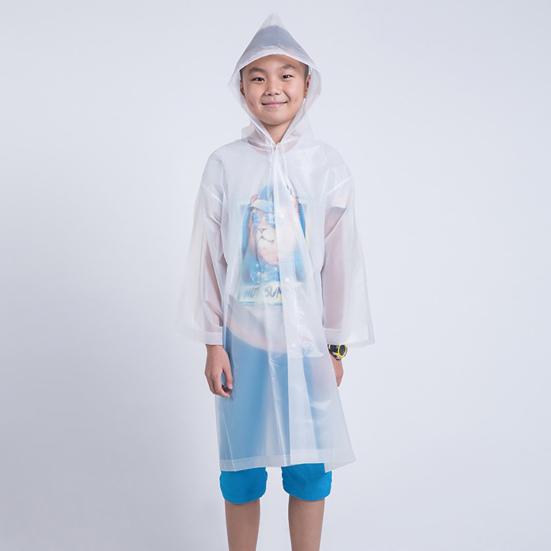 Raincoat Colorful Windproof Fast Drying Convenient Children Raincoat for Fishing