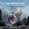 Hd Wide Angle Macro Mobile Phone Lens 18k 10k For Live Streaming Broadcasters Camera Lens Accessory