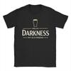 Hallo Dunkelheit, mein alter Freund Stout Dunkles Bier T-Shirt für Unisex Damen Geschenkidee T-Shirts 100% Baumwolle Kleidung