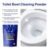 Toilet Bowl Cleaning Foam Powder: Odor & Stain Reducer with Long-Lasting Fresh Fragrance