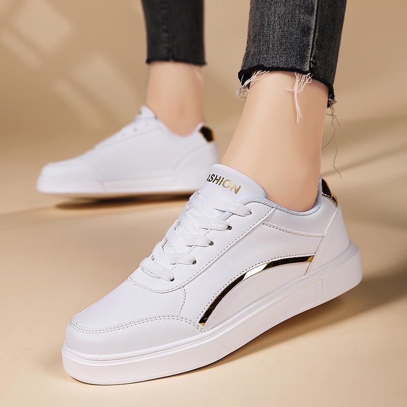 Fashion 2025 NEW Women Casual Sneakers Leather Platform Sneakers for Women Classics Comfort Skateboarding Shoes Non-Slip