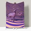 D Colorful Zebra Stripe Throw Blanket Lightweight Design For Dorms Living Room Office Sofa  Allseason Use